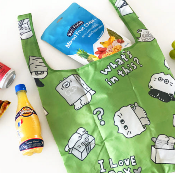 seumseum studio/ green cats eco-bag 環保袋