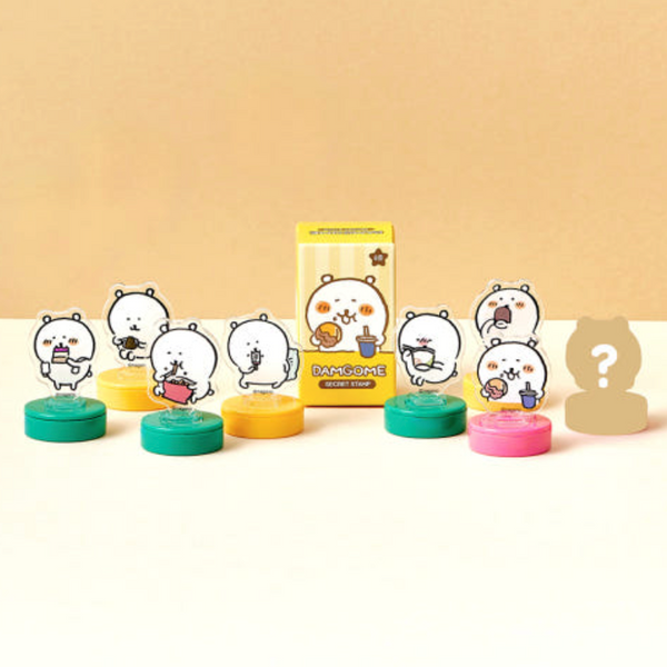 [預購] damgome / 白熊 Yum Yum 盲盒印章 （全套8個）