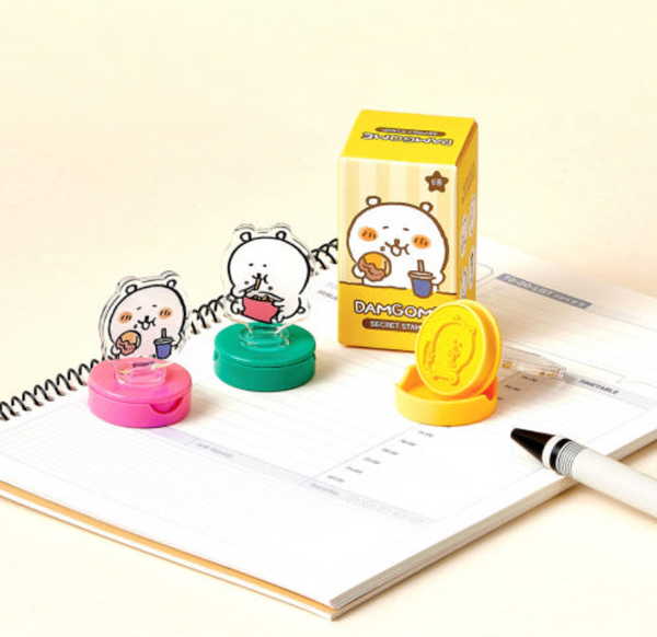 [預購] damgome / 白熊 Yum Yum 盲盒印章 （全套8個）