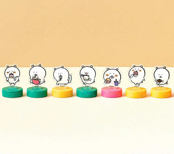 [預購] damgome / 白熊 Yum Yum 盲盒印章 （全套8個）