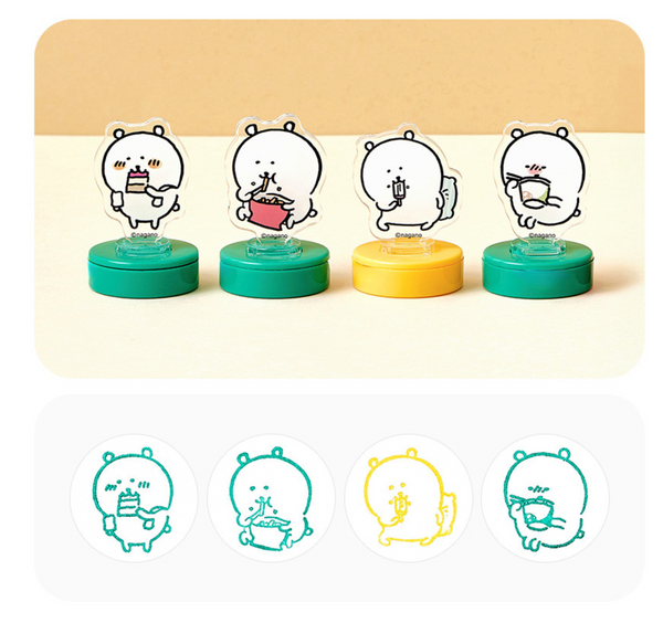 [預購] damgome / 白熊 Yum Yum 盲盒印章 （全套8個）