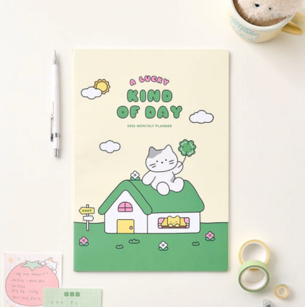 Butter Shop /2026 Butter Family A4 Monthly Diary