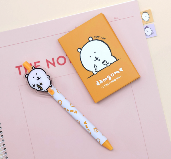 damgome / 白熊 4格 Sticky Memo Pad