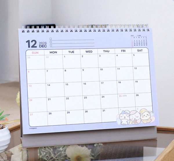 [預購] chiikawa/ 韓國限定 2026 Calendar