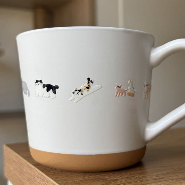 瓦片的瓦 / 感壓轉印貼紙-圖鑑款-貓咪2款