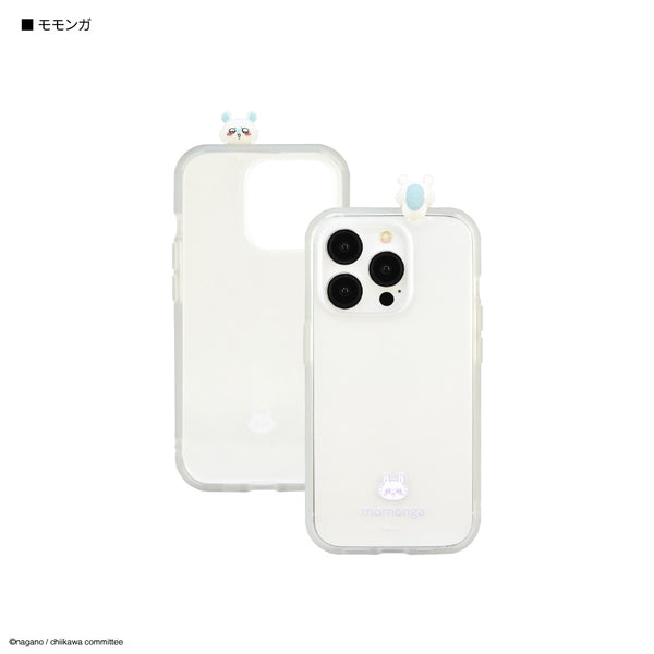 chiikawa / Frame Clear Case 粒粒小可愛手機殼 （iPhone15 Pro - Usagi / Momonga)