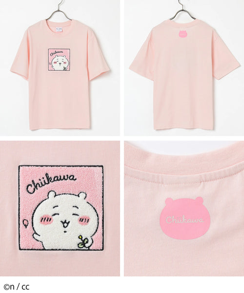 [預購] chiikawa / 日本 Honeys 刺繡圖案 短袖 Tee / chiikawa