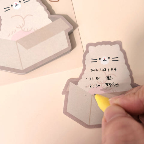 Catdabang/ Sticky Notes / Cat in the box