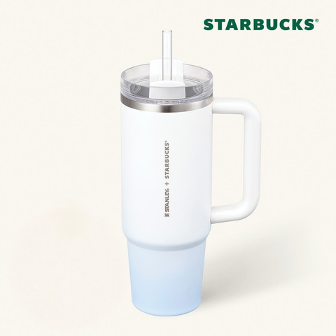 [預購] STARBUCKS / 韓國限定 stanley x starbucks THE QUENCHER Tumbler (white) 887ml