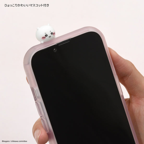 chiikawa / Frame Clear Case 粒粒小可愛手機殼 （iPhone15 Pro - Usagi / Momonga)