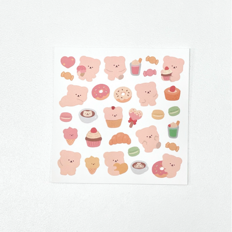 Bamtoree/ Dessert Stickers 貼紙