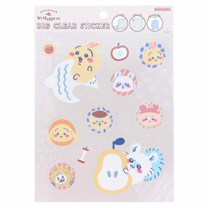 Chiikawa / Vi Hygge os Big Clear Sticker (Yellow)