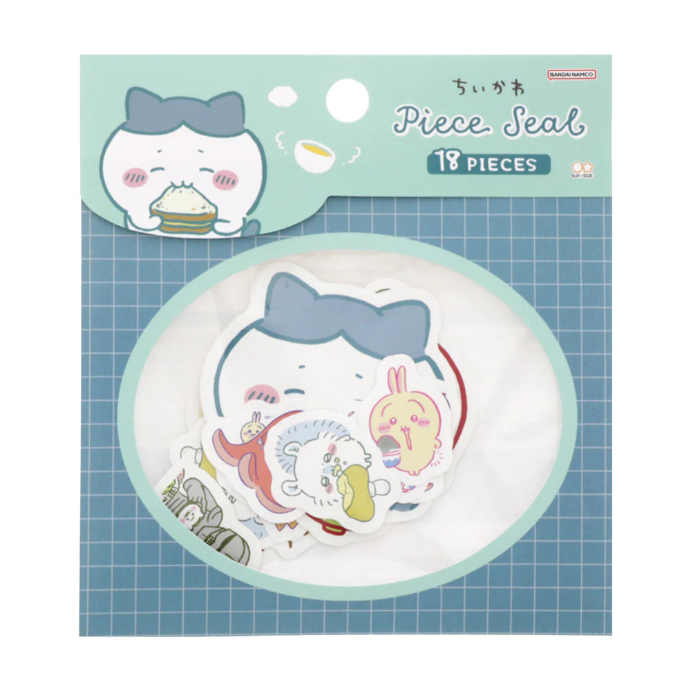 Chiikawa / Piece Seal Sticker 貼紙包 (吃貨系列）