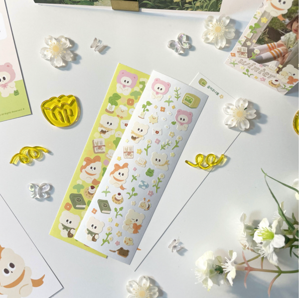 Dango Lingo/ Gom and spring Day stickers 貼紙