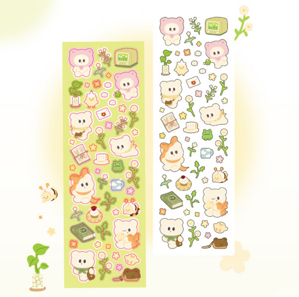 Dango Lingo/ Gom and spring Day stickers 貼紙