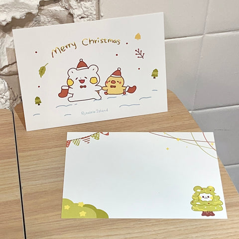 Potalele Island 薯樂棉棉島 / 聖誕明信片 聖誕快樂