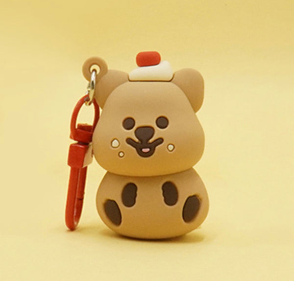 Young Forest / Cream Quokka keyring