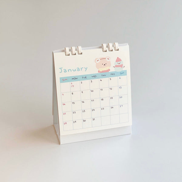 Bamtoree/ 2024 Bamtoree Desk Calendar