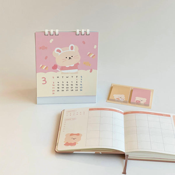 Bamtoree/ 2024 Bamtoree Desk Calendar