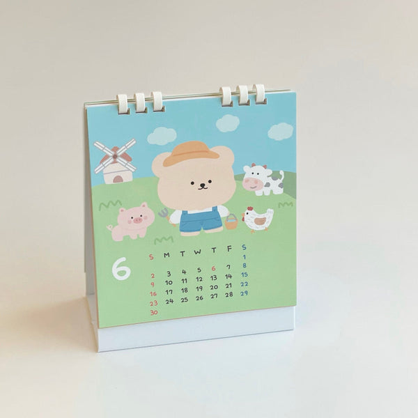 Bamtoree/ 2024 Bamtoree Desk Calendar