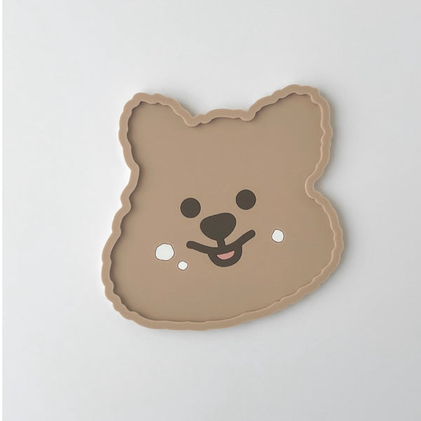 Young Forest / Cream Quokka Coaster