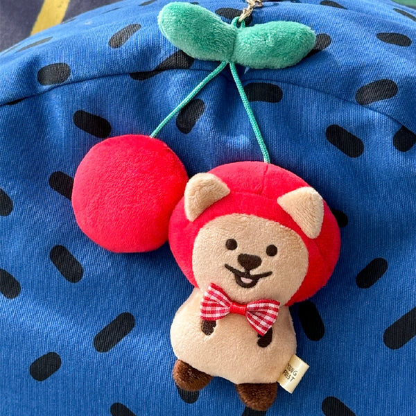 Young Forest/ Cherry Quokka Doll Keyring