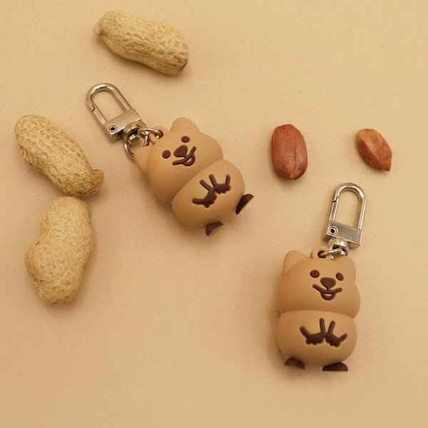 Young Forest/ Peanut Quokka Keyring