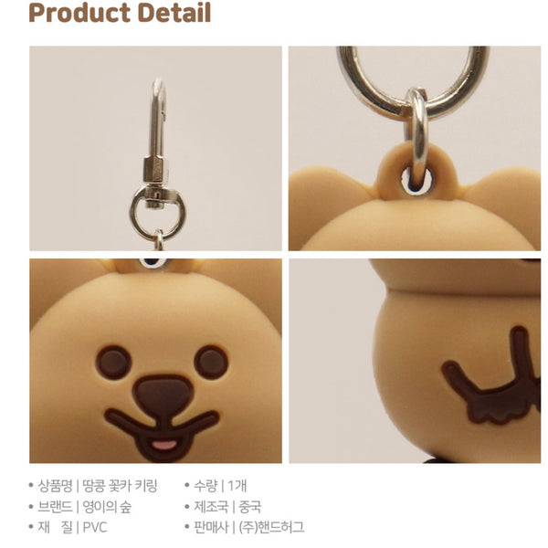 Young Forest/ Peanut Quokka Keyring