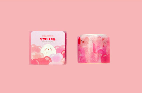 Mang Sang Ri Rabbit / Heart Masking Tape