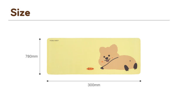 𝙍𝙀𝙎𝙏𝙊𝘾𝙆! Young Forest/ Quokka Desk Mat