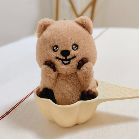𝙍𝙀𝙎𝙏𝙊𝘾𝙆! Young Forest/ Twinkling Quokka Plush Keyring