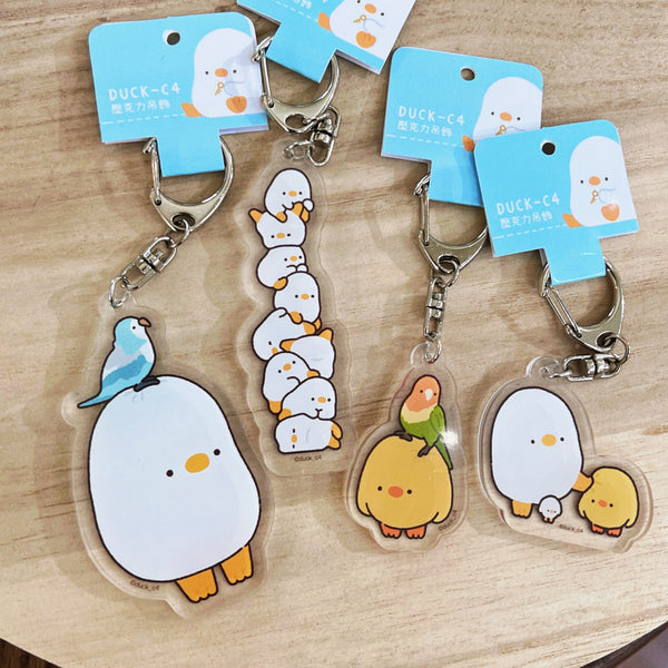 鴨梨子/ 壓克力吊飾 （3款）