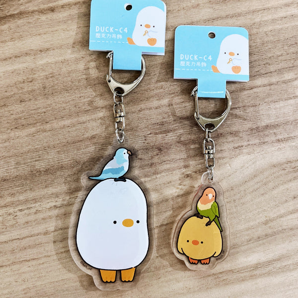 鴨梨子/ 壓克力吊飾 （3款）