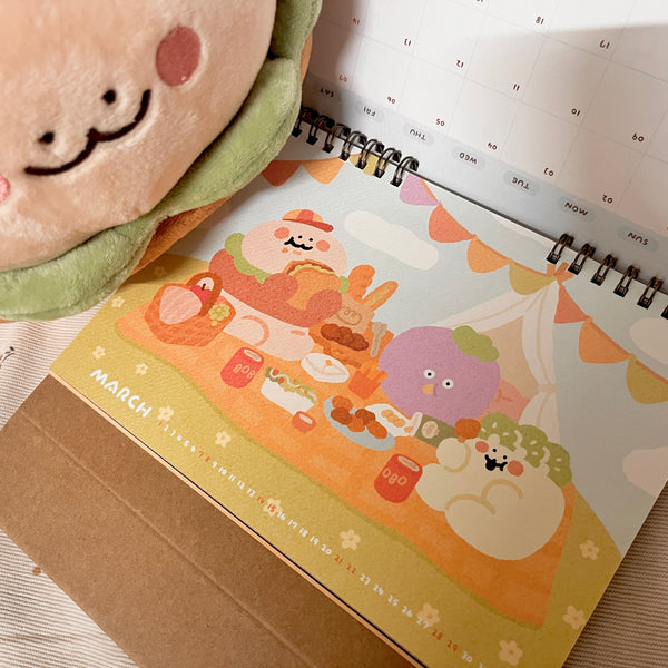 [預購]   Piexin / 波波吃飽飽 2026 Calendar