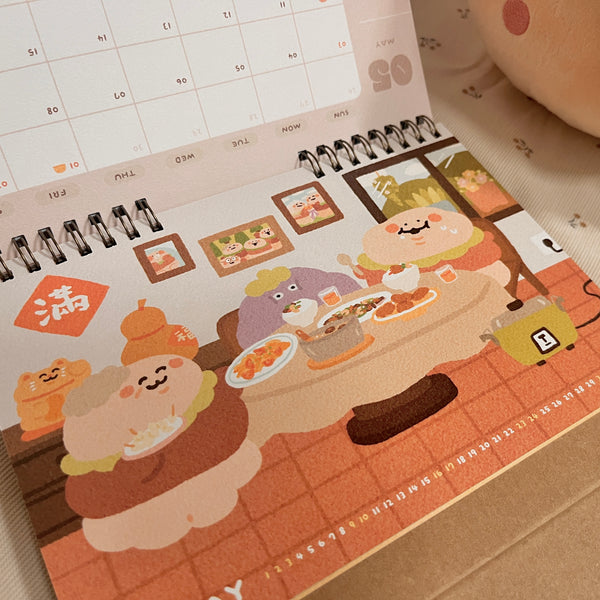 [預購]   Piexin / 波波吃飽飽 2026 Calendar