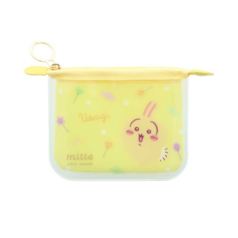 chiikawa/ mitte clear pouch 小銀包 / usagi