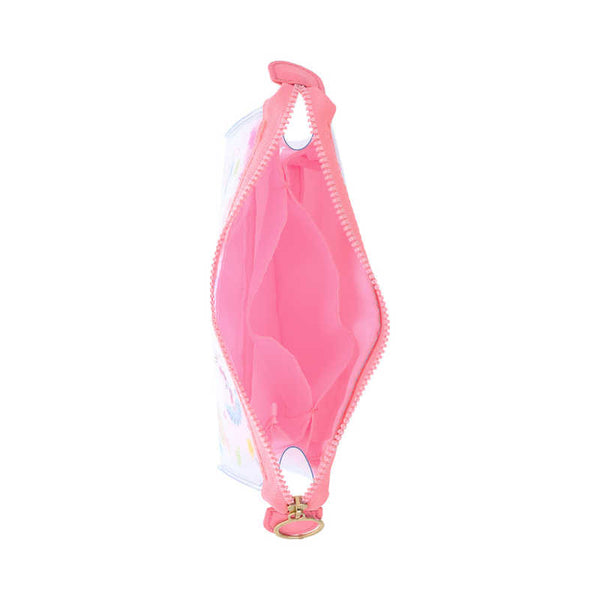 chiikawa/ mitte clear pouch 筆袋/化妝袋 / pink lollipop