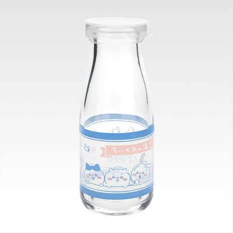 chiikawa/ 溫泉系列一番賞/ E賞  chiikawaの湯全員 牛奶瓶