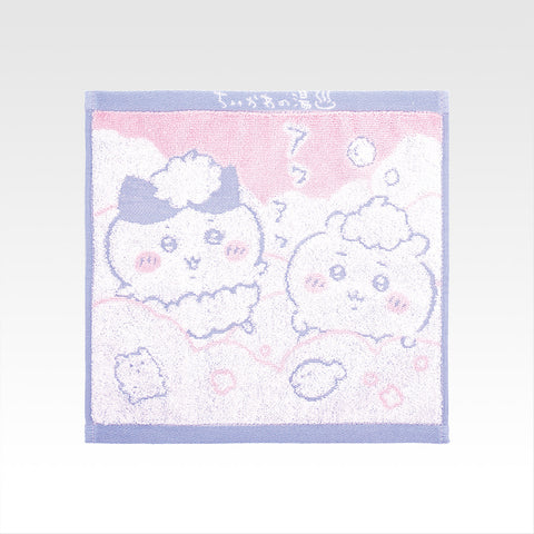 chiikawa/ 溫泉系列一番賞/ H賞 chii & 小八 正方毛巾