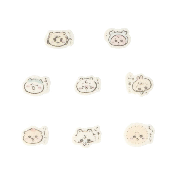 chiikawa/ chiikawa baby 貼紙包 / 可愛臉