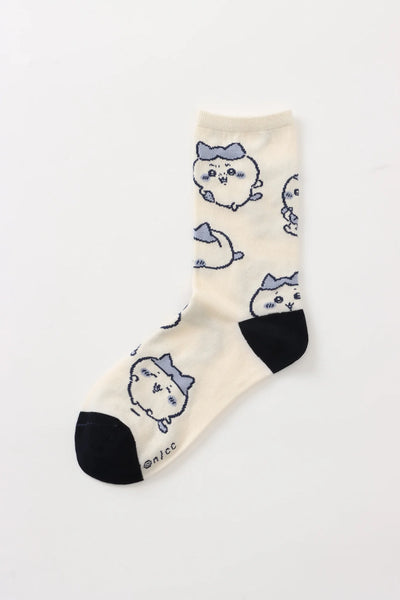 chiikawa/ 小八 pattern 中筒襪