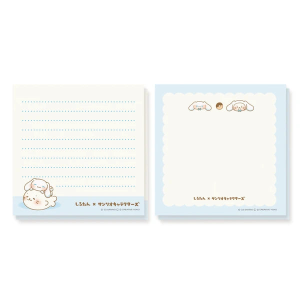 SIROTAN x SANRIO / 肉桂狗 MEMO PAD