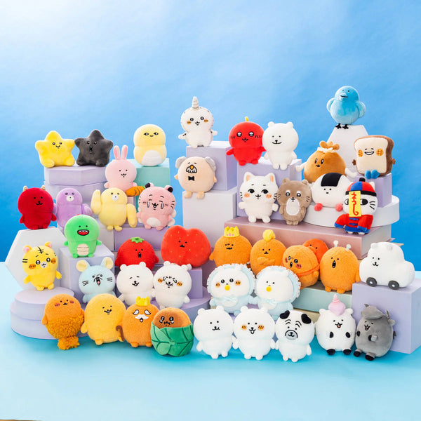 nagano / 白熊 迷你坐坐 公仔 / 可樂餅帶章魚