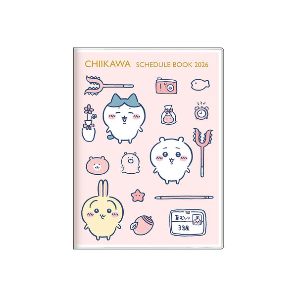 [現貨] chiikawa / 2026 schedule book (A6 monthly) / 大家