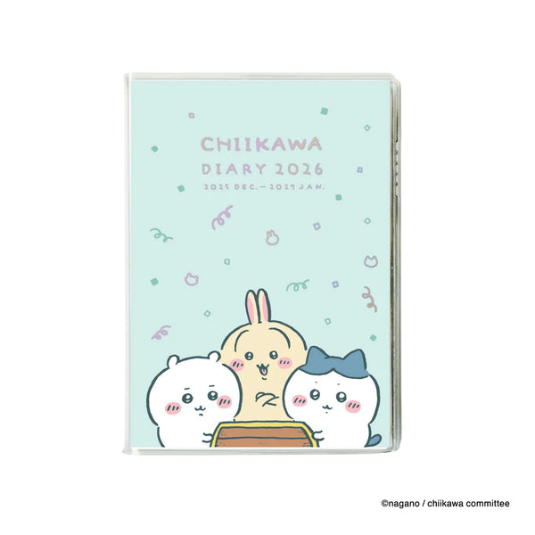 [現貨] chiikawa / 2026 schedule book (B6漫畫款monthly) / 寶藏