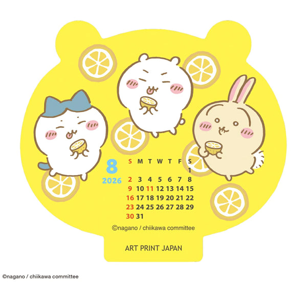 [現貨] chiikawa / 2026 造型桌曆