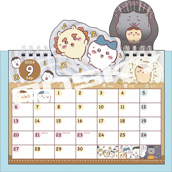 ［現貨］chiikawa / pop-up 桌曆