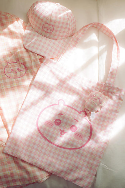 [現貨] chiikawa / check pattern 格仔系列 / Pouch /  Chiikawa