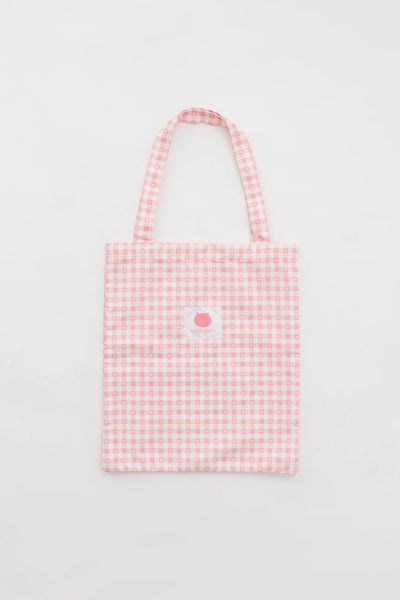 [現貨] chiikawa / check pattern格仔系列 / Tote bag  (附吊飾) /  Chiikawa