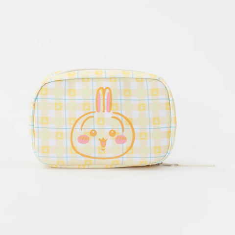 [現貨] chiikawa / check pattern 格仔系列 / Pouch/  兔兔